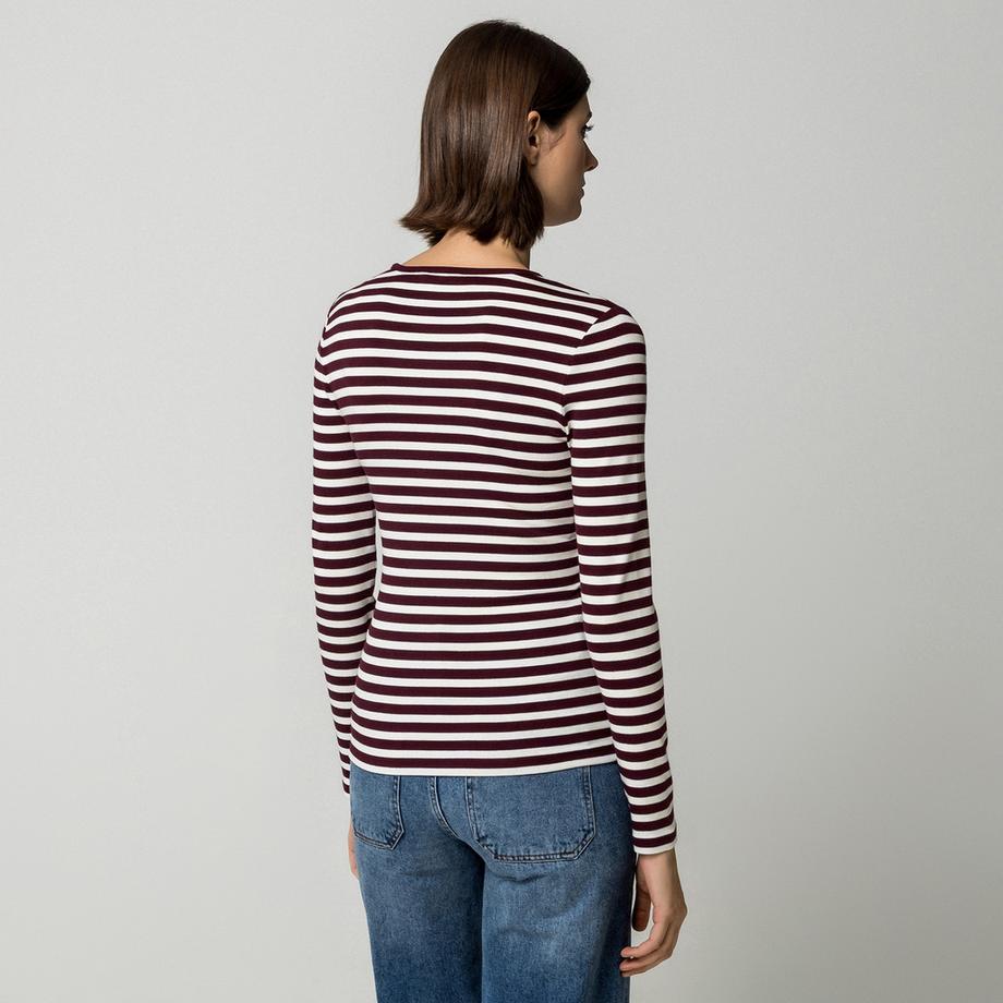 GANT Langarm-Bluse mit Streifen  