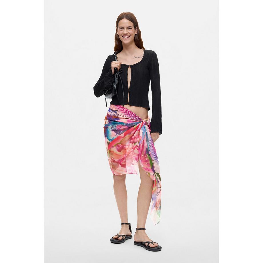 Desigual Foulard a fantasia floreale  