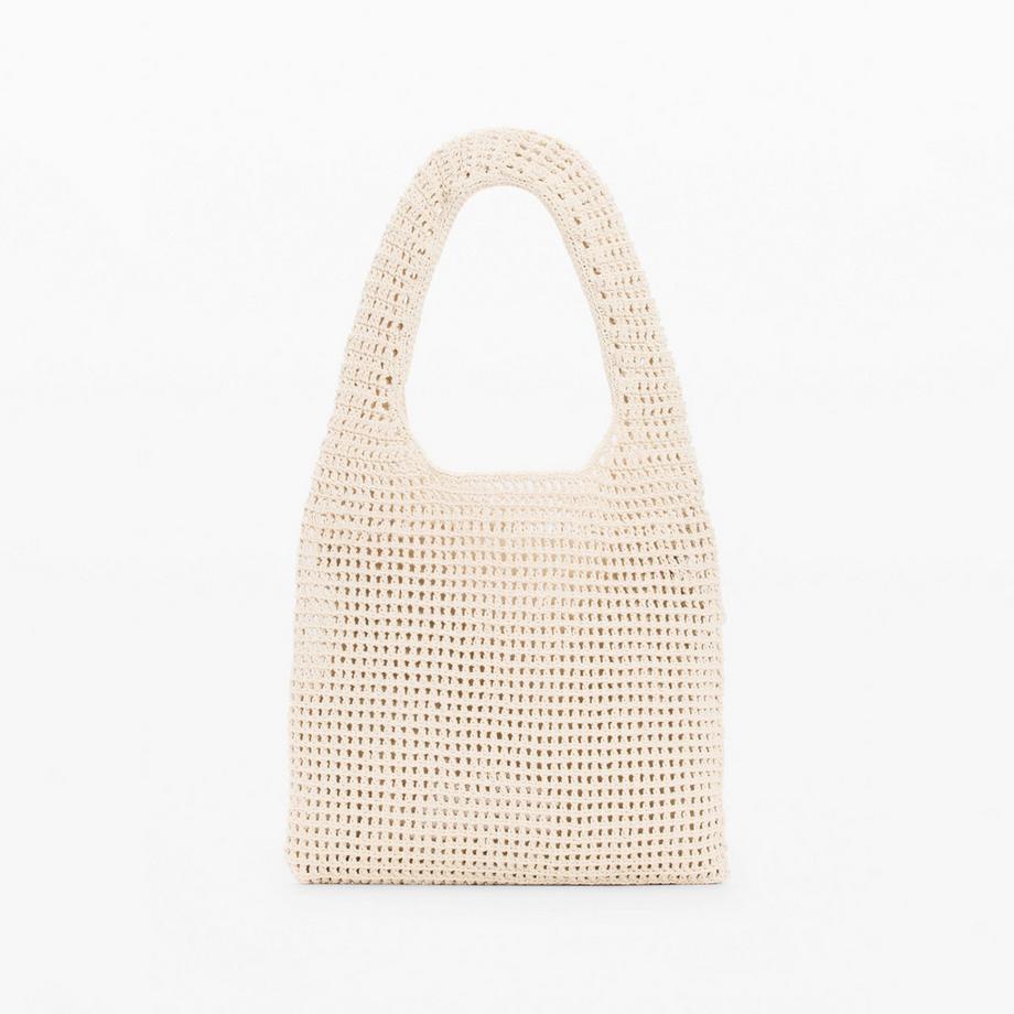 Desigual Sac bandoulière au crochet avec appliqués floraux  