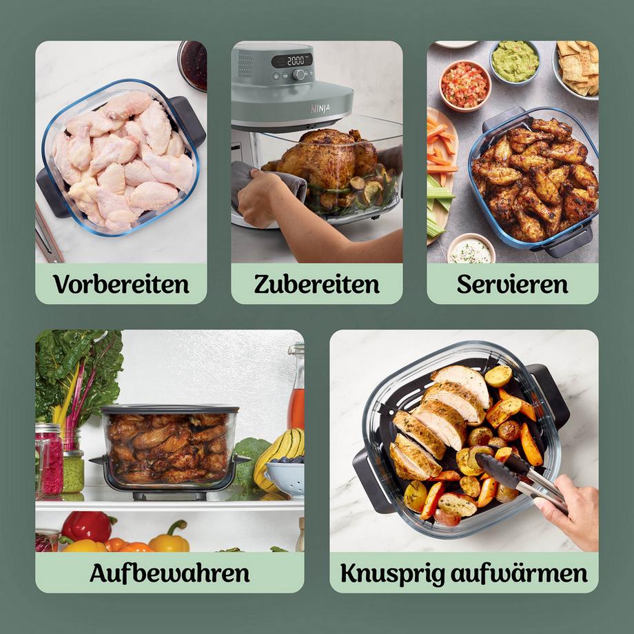 Ninja Heissluft-Fritteuse Crispi Pro 7-in-1 
