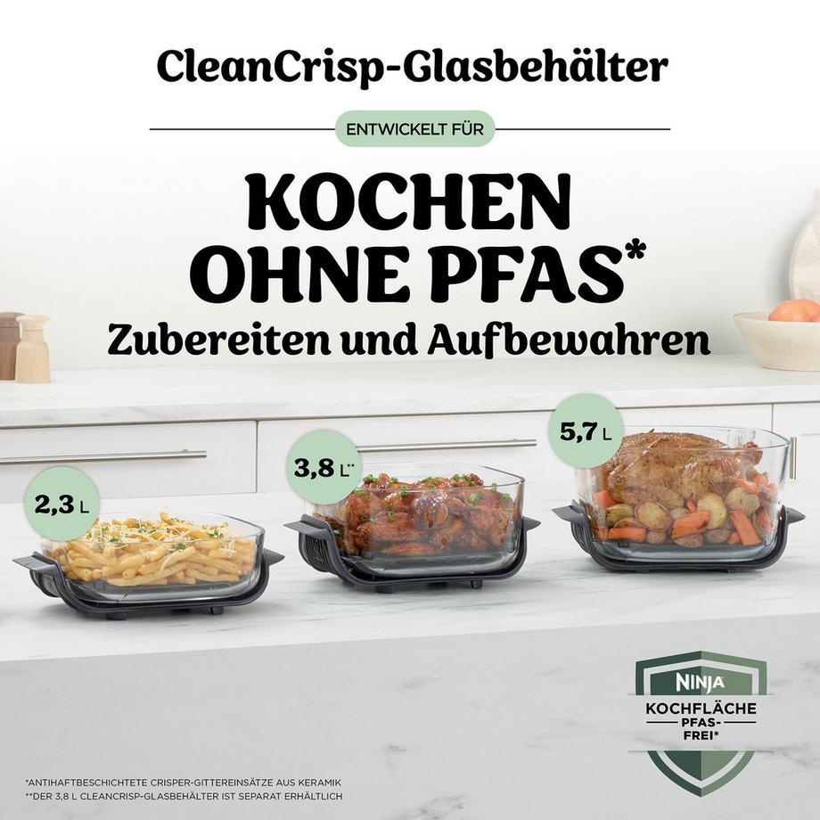 Ninja Heissluft-Fritteuse Crispi Pro 7-in-1 