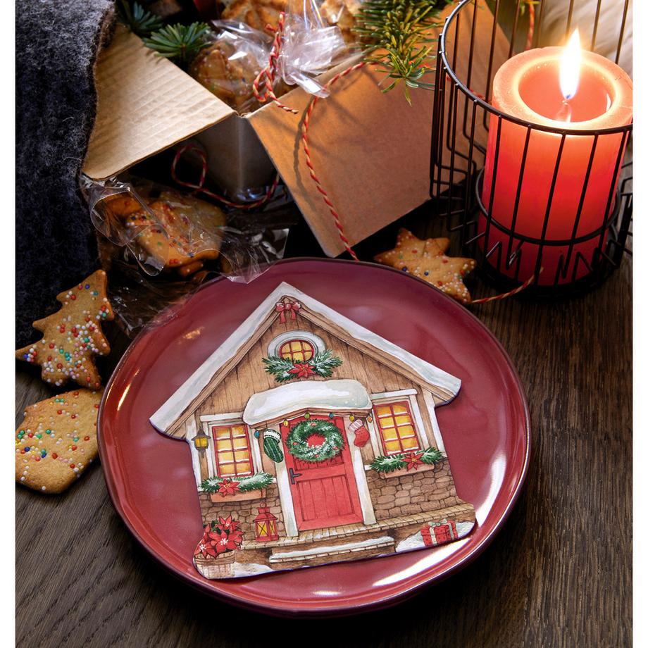 Ihr Papierservietten FESTIVE HOUSE 