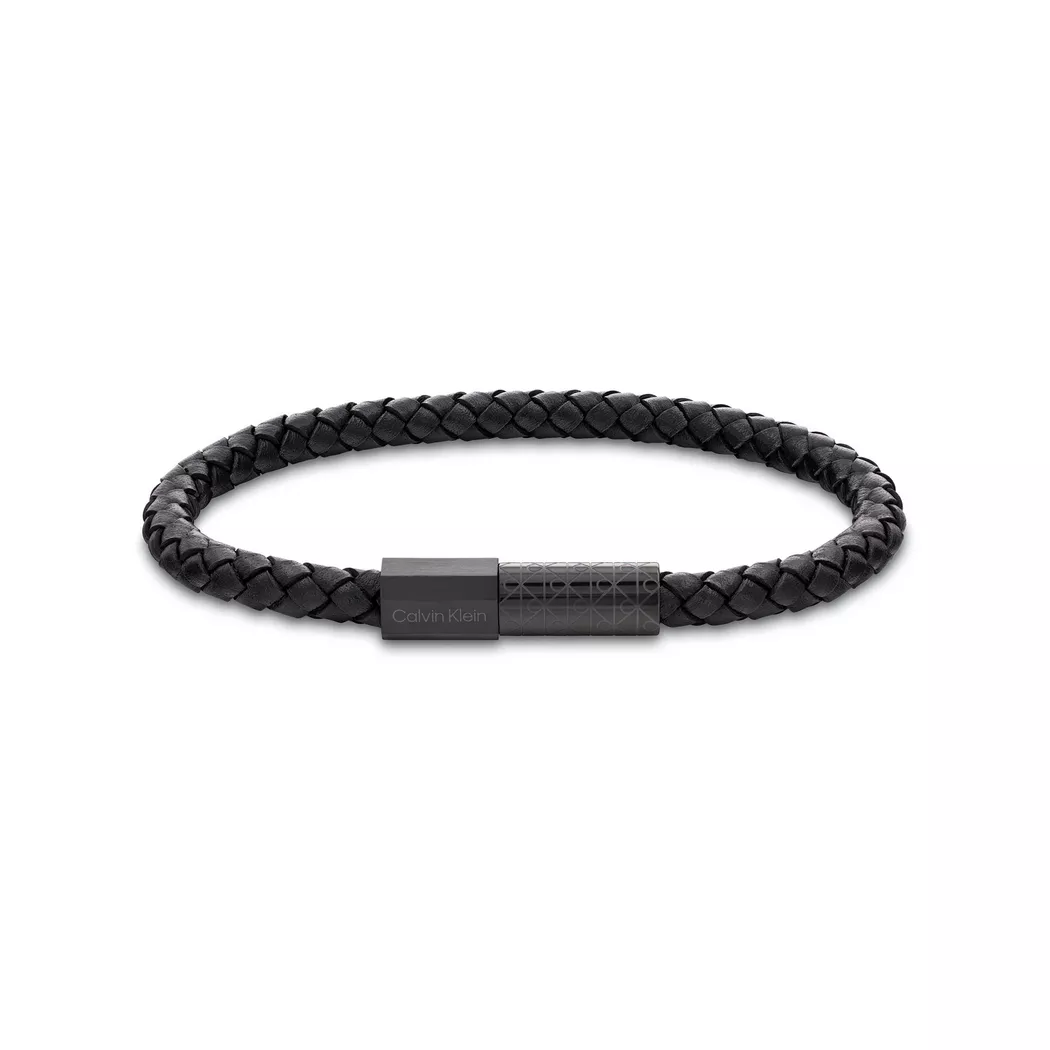 Calvin Klein Lederarmband "INDUSTRIAL FACETS"