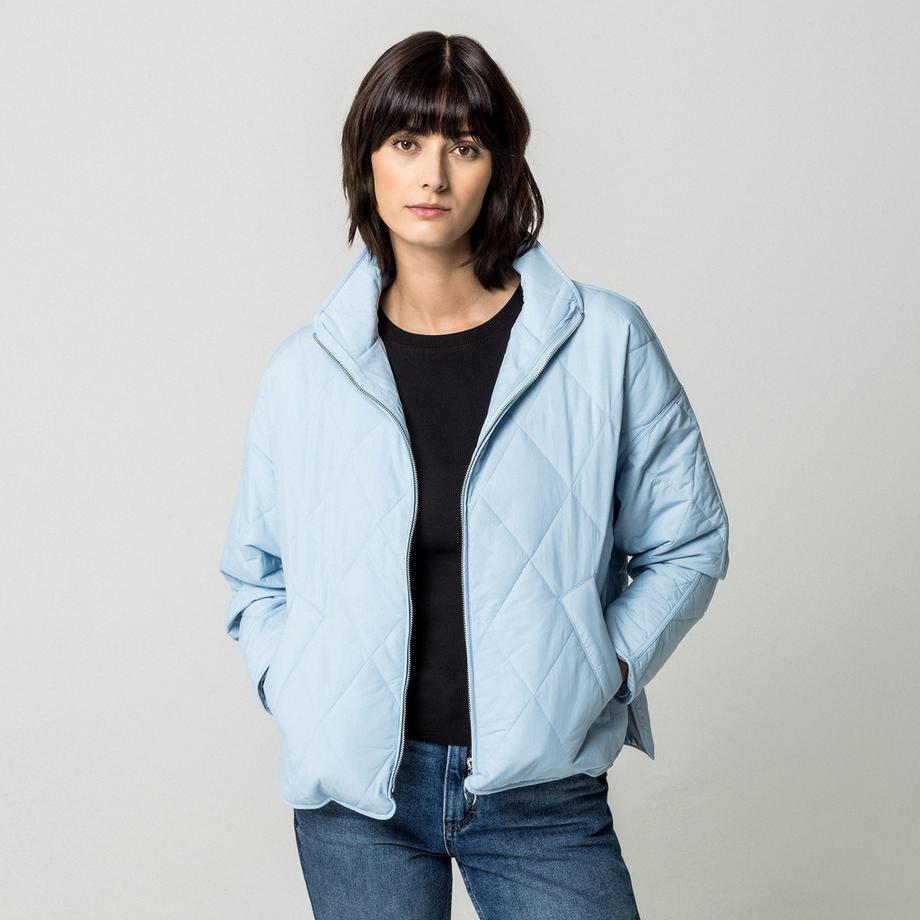 Manor Woman Veste matelassée à col montant  