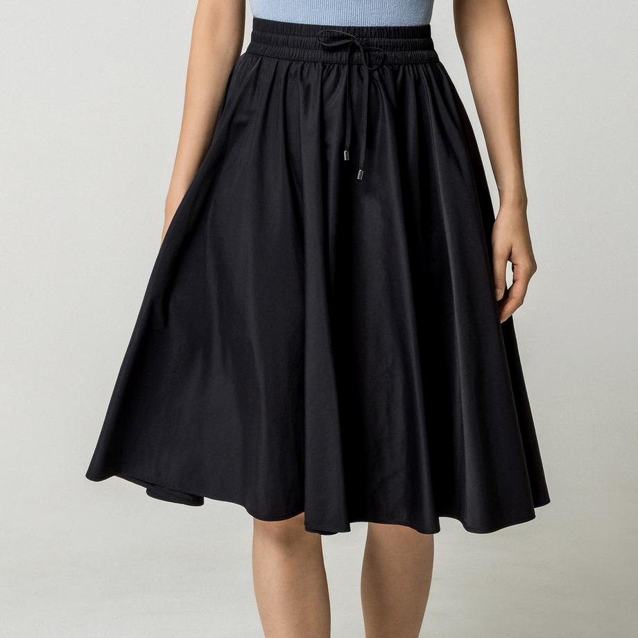 Manor Woman Jupe A-ligne avec taille élastique  