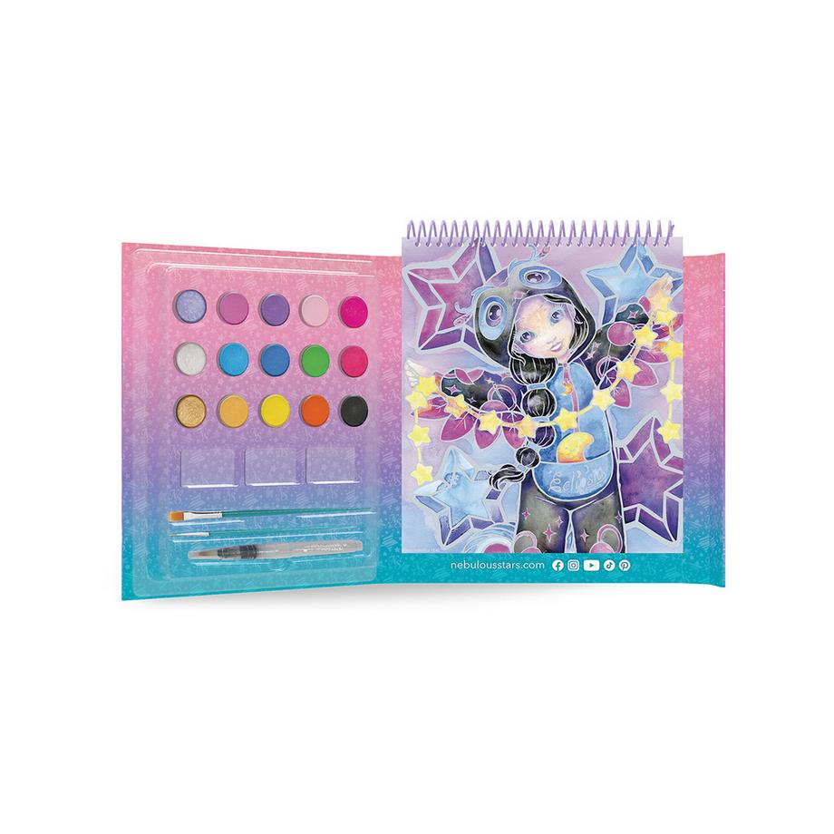 Tween Team  Nebulous Stars Set de livres d'aquarelle 