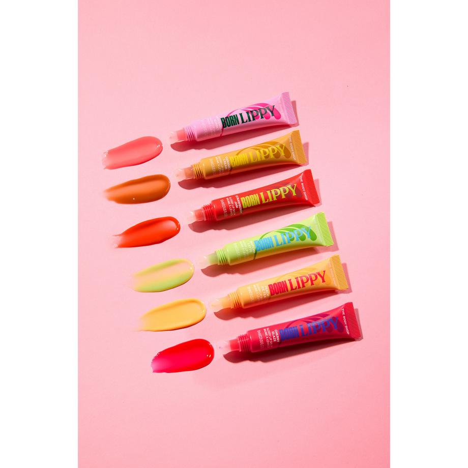 The Body Shop  Born Lippy Peach Ice Tea 