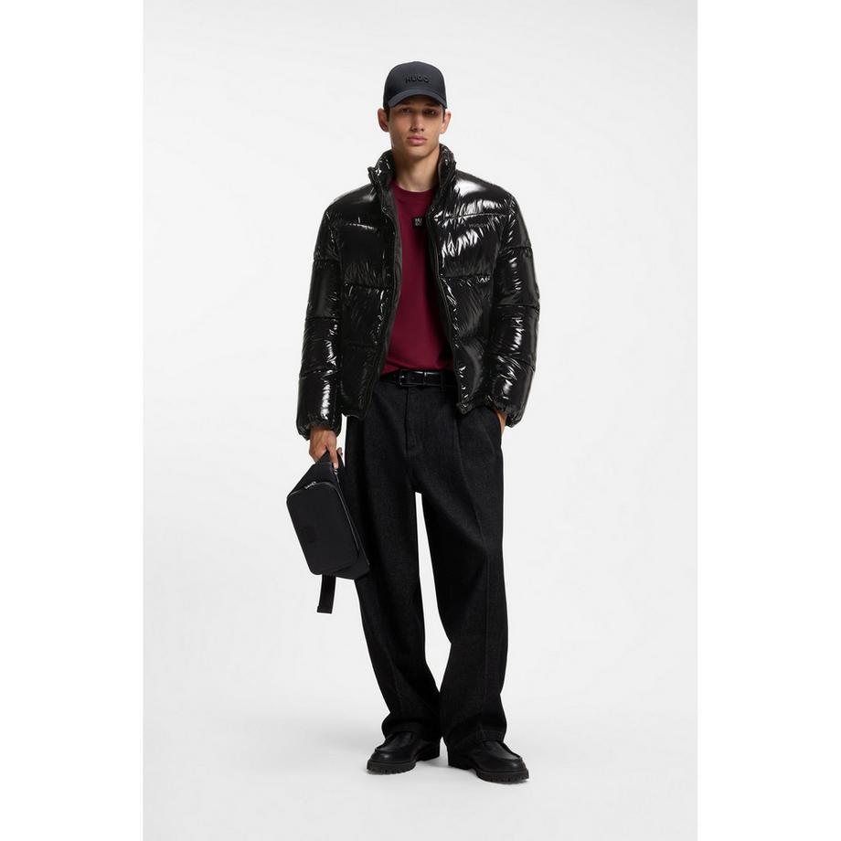 HUGO Blouson con collo alto e design trapuntato  