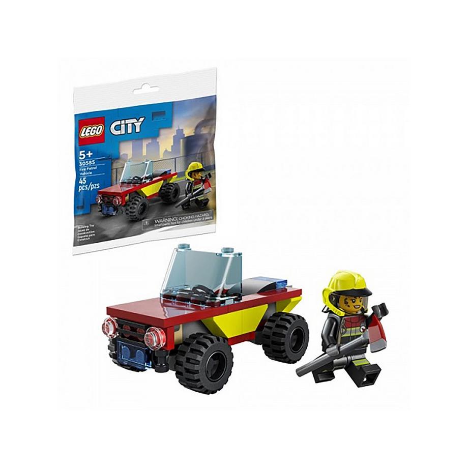 30585 City Véhicule de pompiers avec pompier
