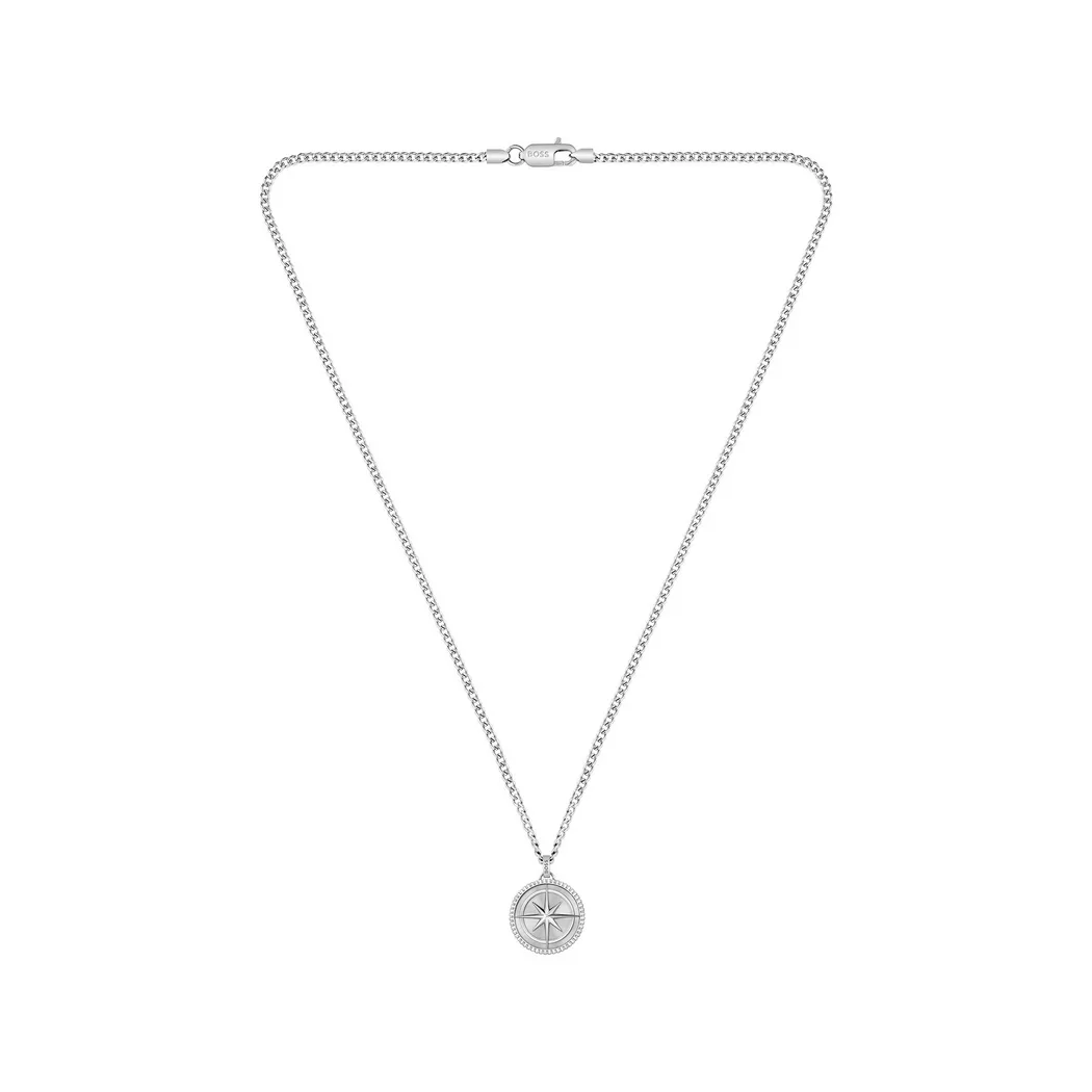 BOSS - Collier, North, 55 CM, Argent