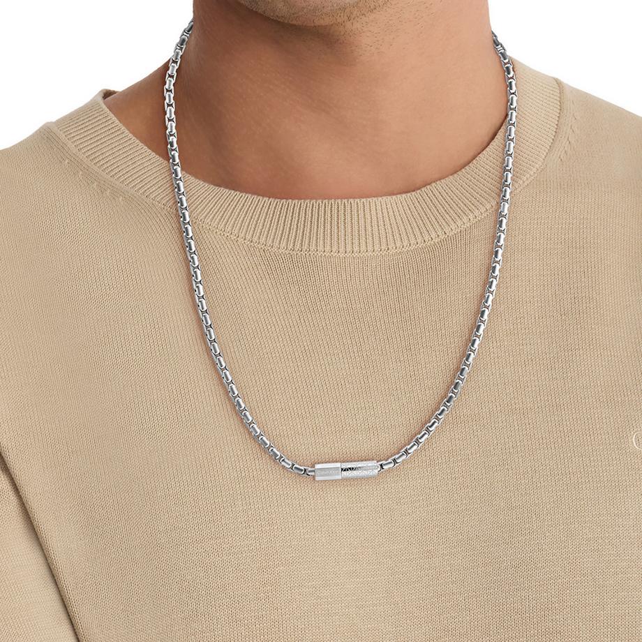 Calvin Klein CONTOURED BARREL Halskette 