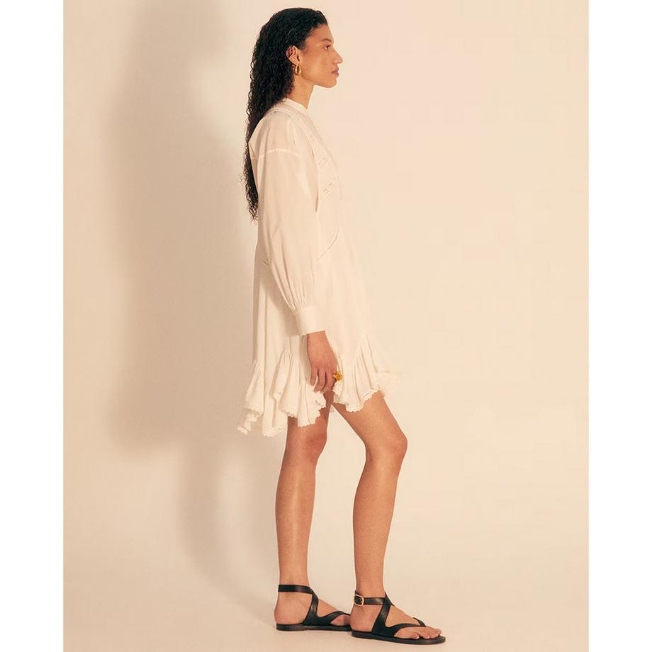 Sfera Vestito a maniche lunghe con orlo arricciato  