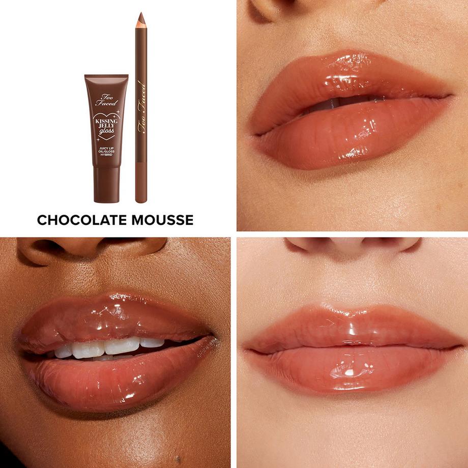 Too Faced  Chocolate Mousse Lip Kit - Set per le labbra 