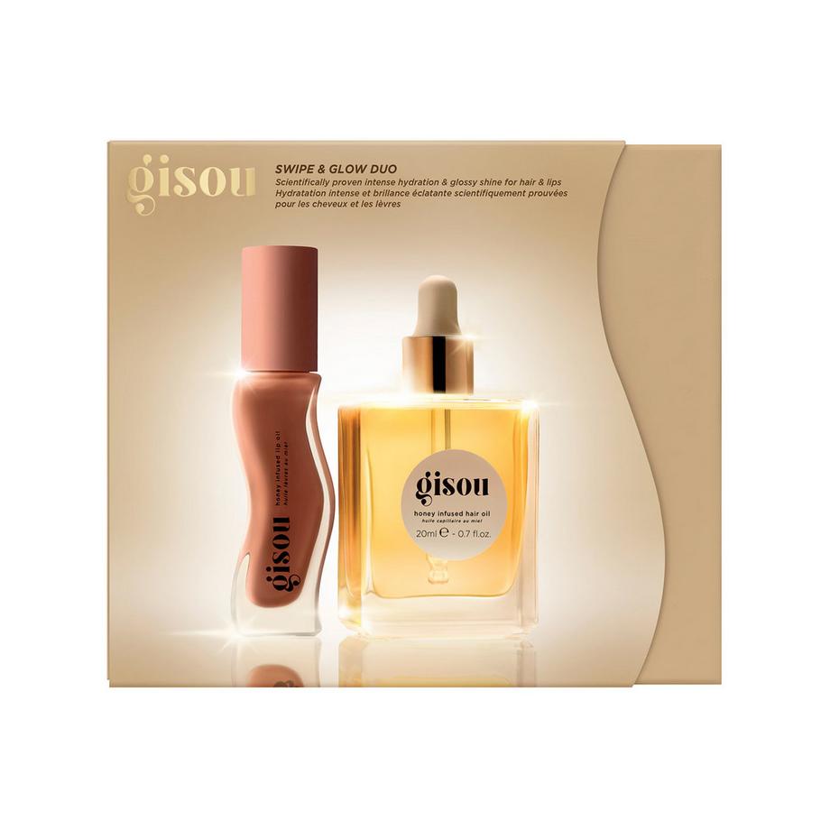 Swipe & Glow Duo - Set trattamenti labbra e capelli