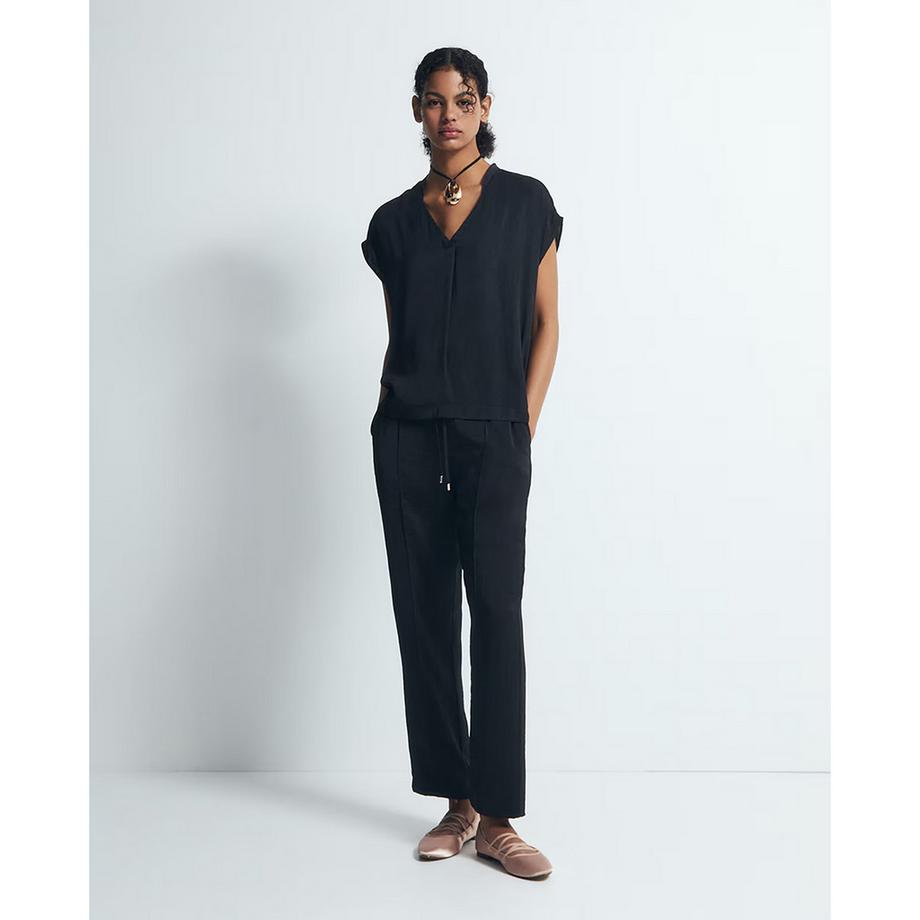 Sfera Top Maniche Corte Collo a V  