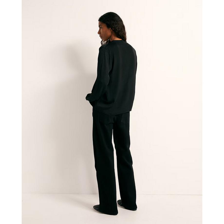 Sfera Blouse à manches longues avec boutonnage avant  