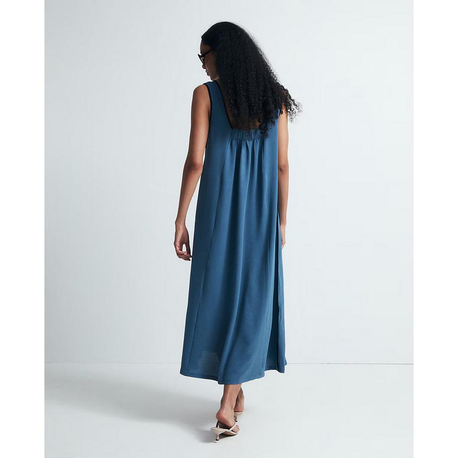 Sfera Robe longue sans manches col en V  