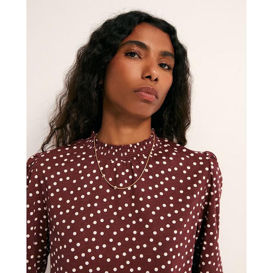Sfera T-shirt manches longues avec imprimé lignes ondulées  