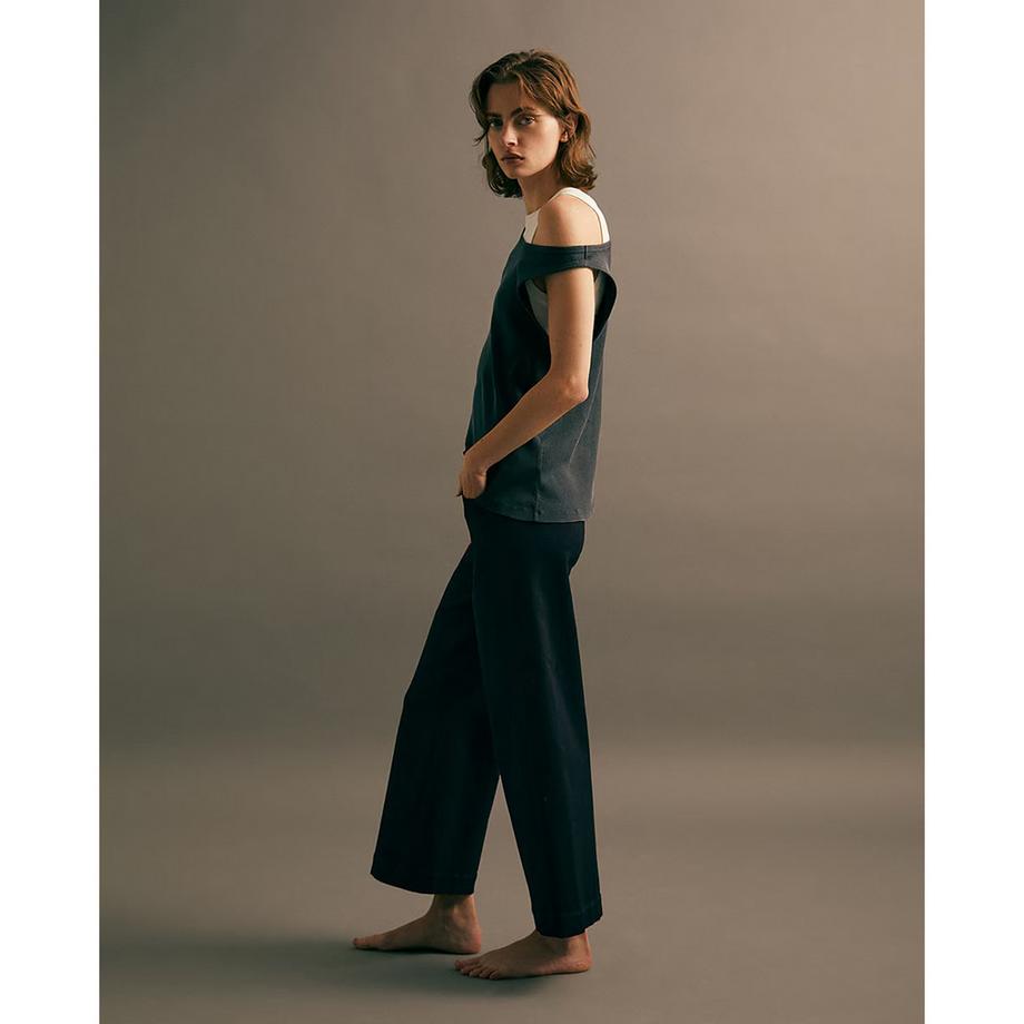 Sfera Pantalon jambe large  