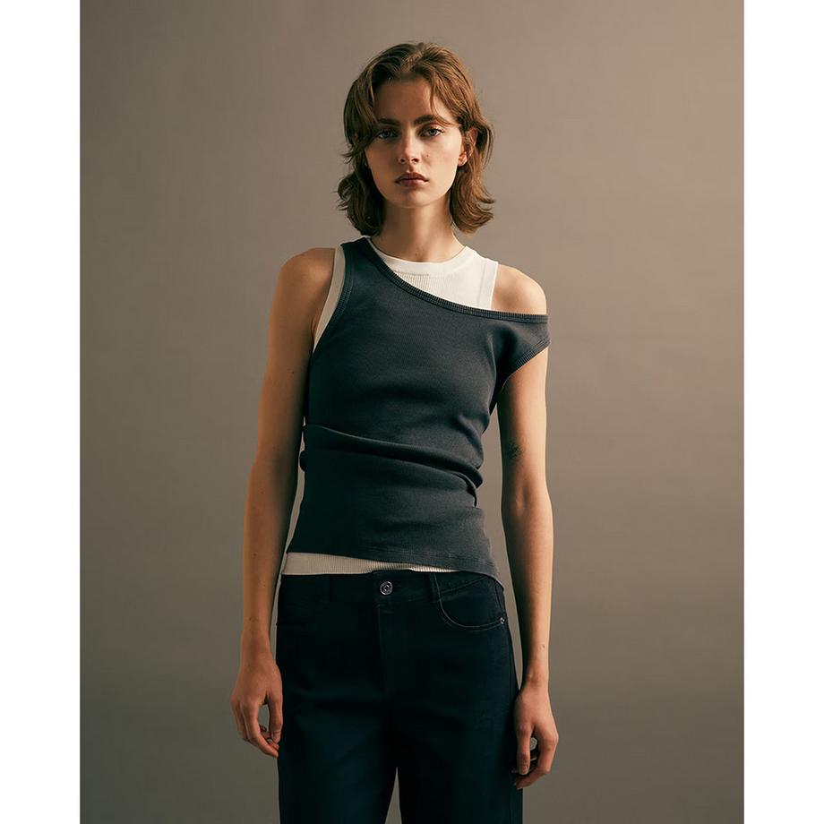 Sfera Pantalon jambe large  