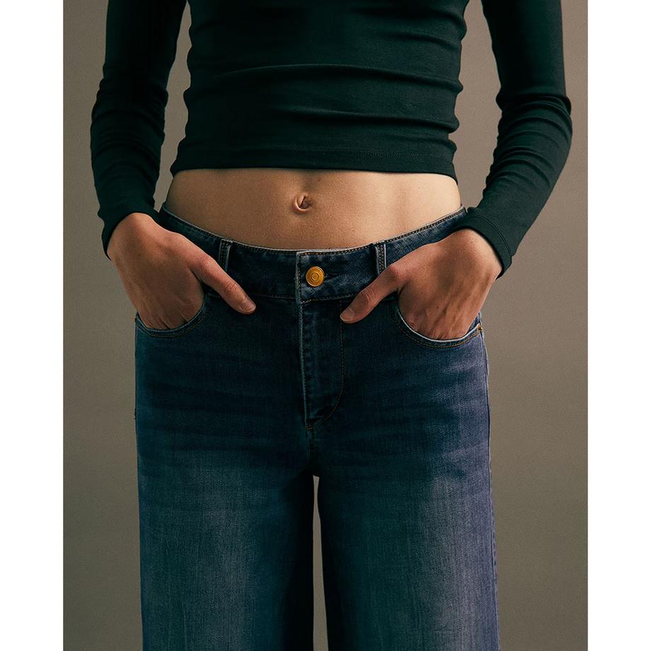 Sfera Pantalon jambe large  