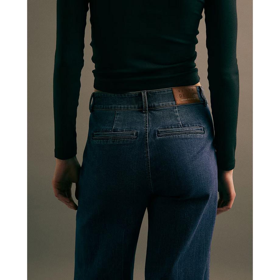 Sfera Pantalon jambe large  