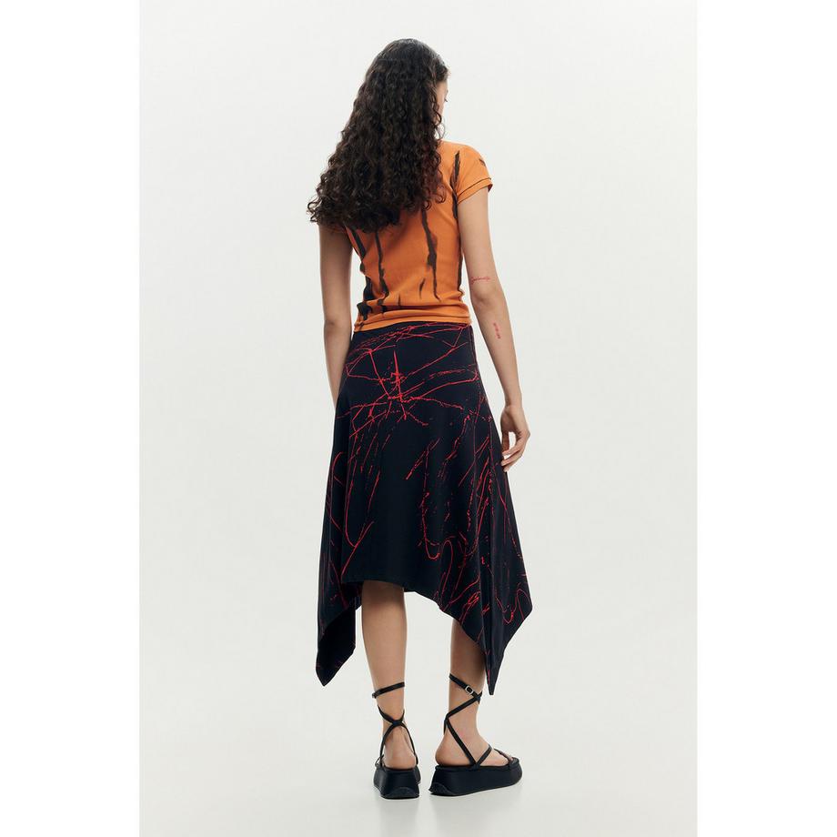 Desigual Robe asymétrique à imprimé  