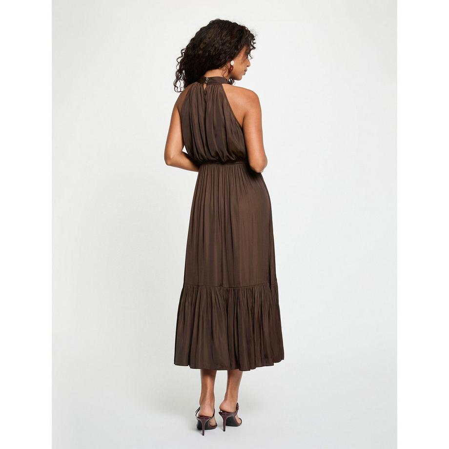 MORGAN Robe Longue Col Halter  