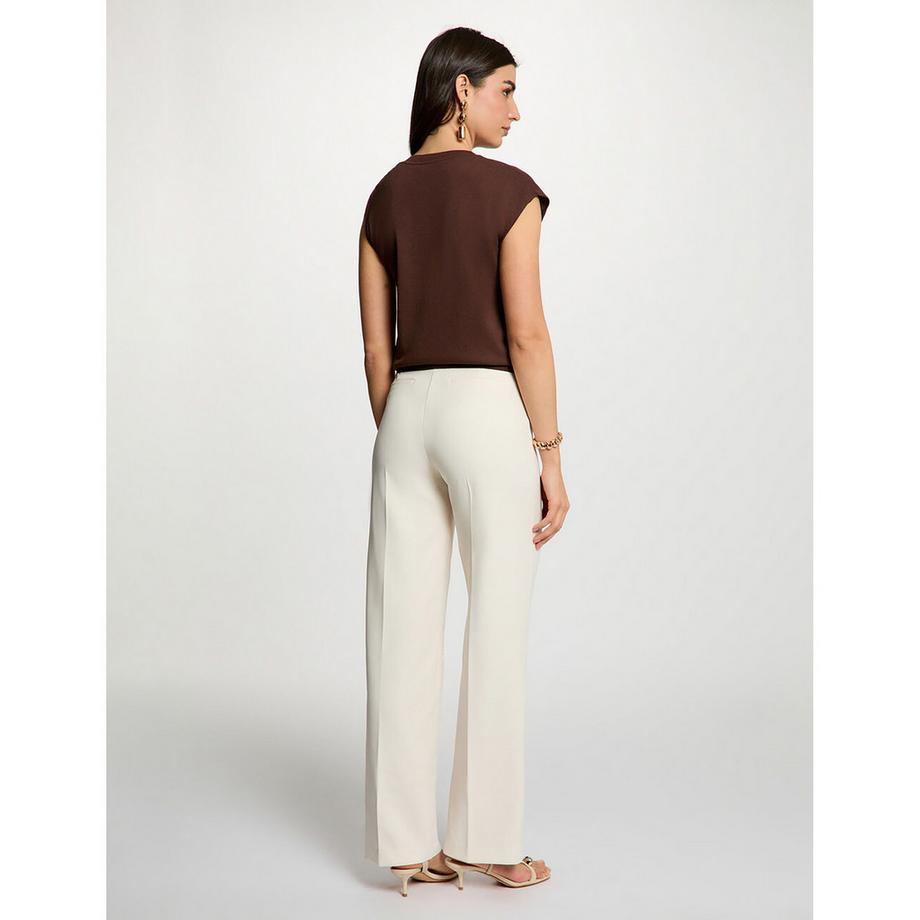 MORGAN Top sans Manches avec Broche  
