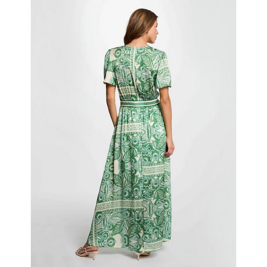 MORGAN Robe longue à motif floral  