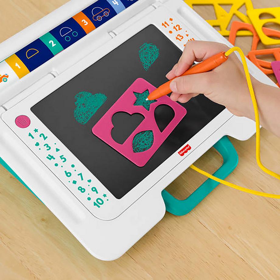 Fisher Price  Tableau d'apprentissage et de dessin 