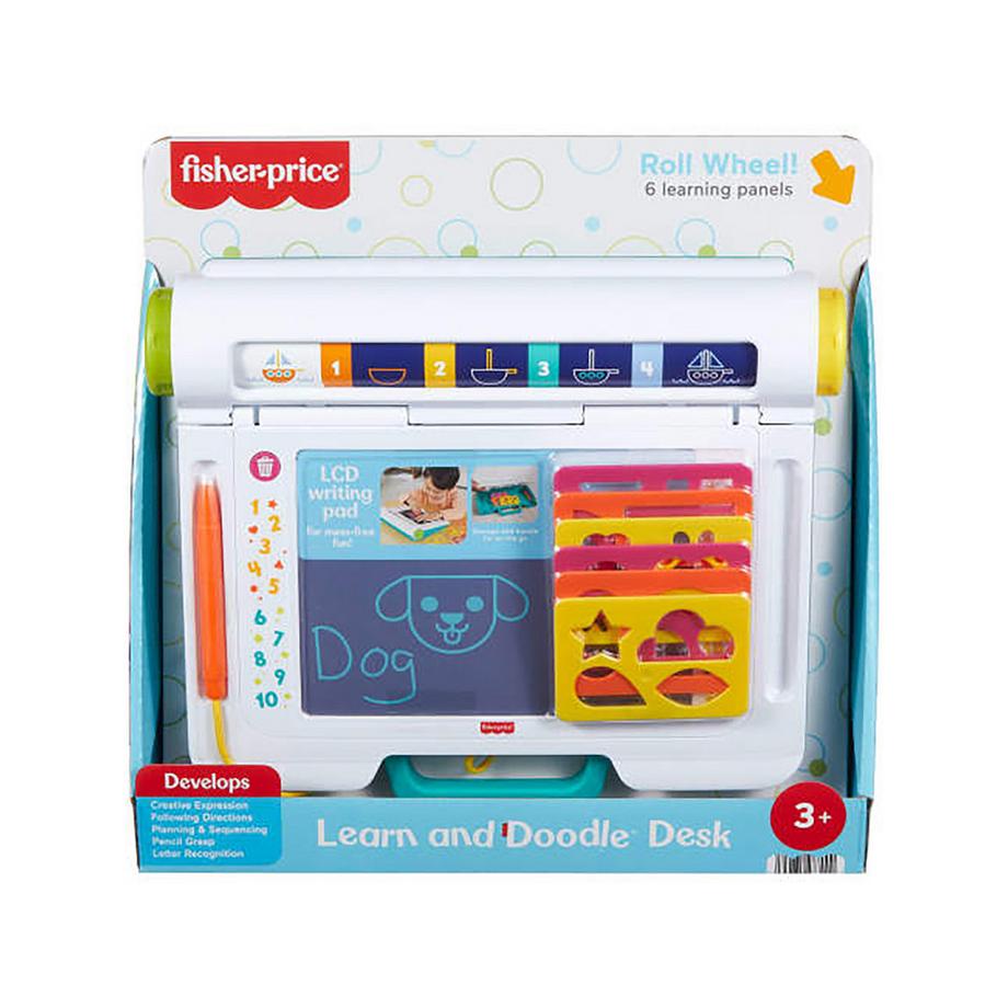 Fisher Price  Tableau d'apprentissage et de dessin 
