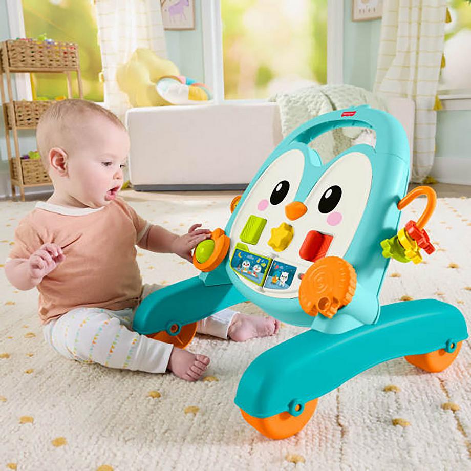 Fisher Price  Trotteur Musical Pingouin 