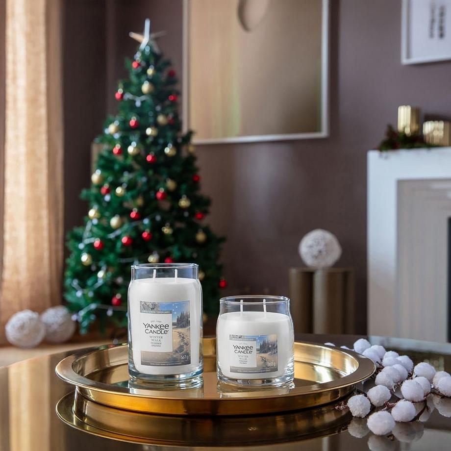 Yankee Candle Signature Duftkerze im Glas Winter Walk 