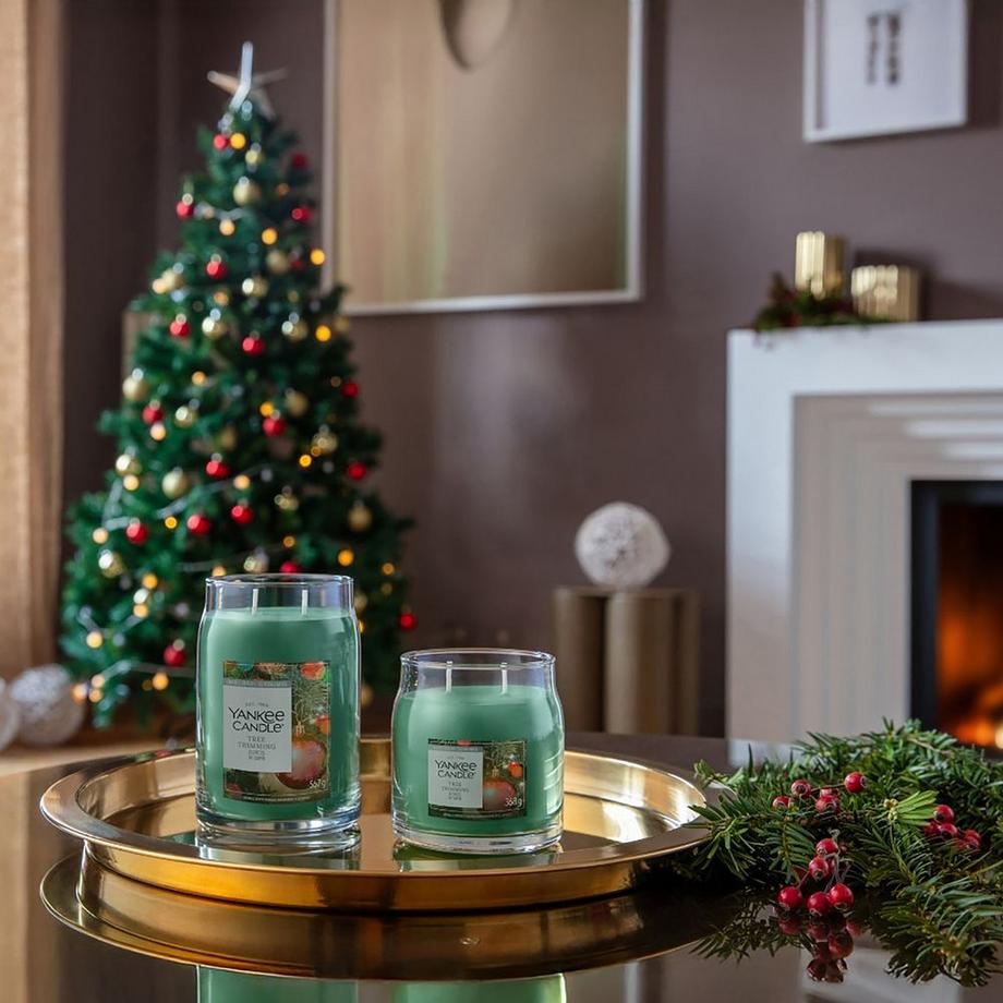 Yankee Candle Signature Duftkerze im Glas Trimming 