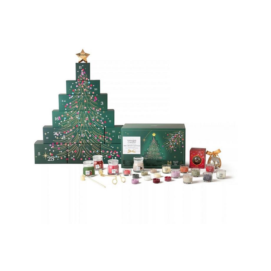 YANKEE CANDLE Candela profumata in vetro Collector’s Edition Advent 