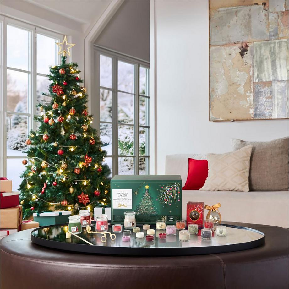 YANKEE CANDLE Candela profumata in vetro Collector’s Edition Advent 