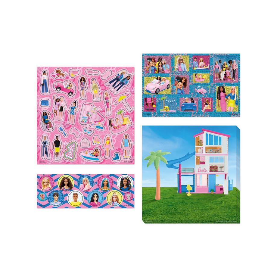 Totum Set d'autocollants Barbie Malibu  