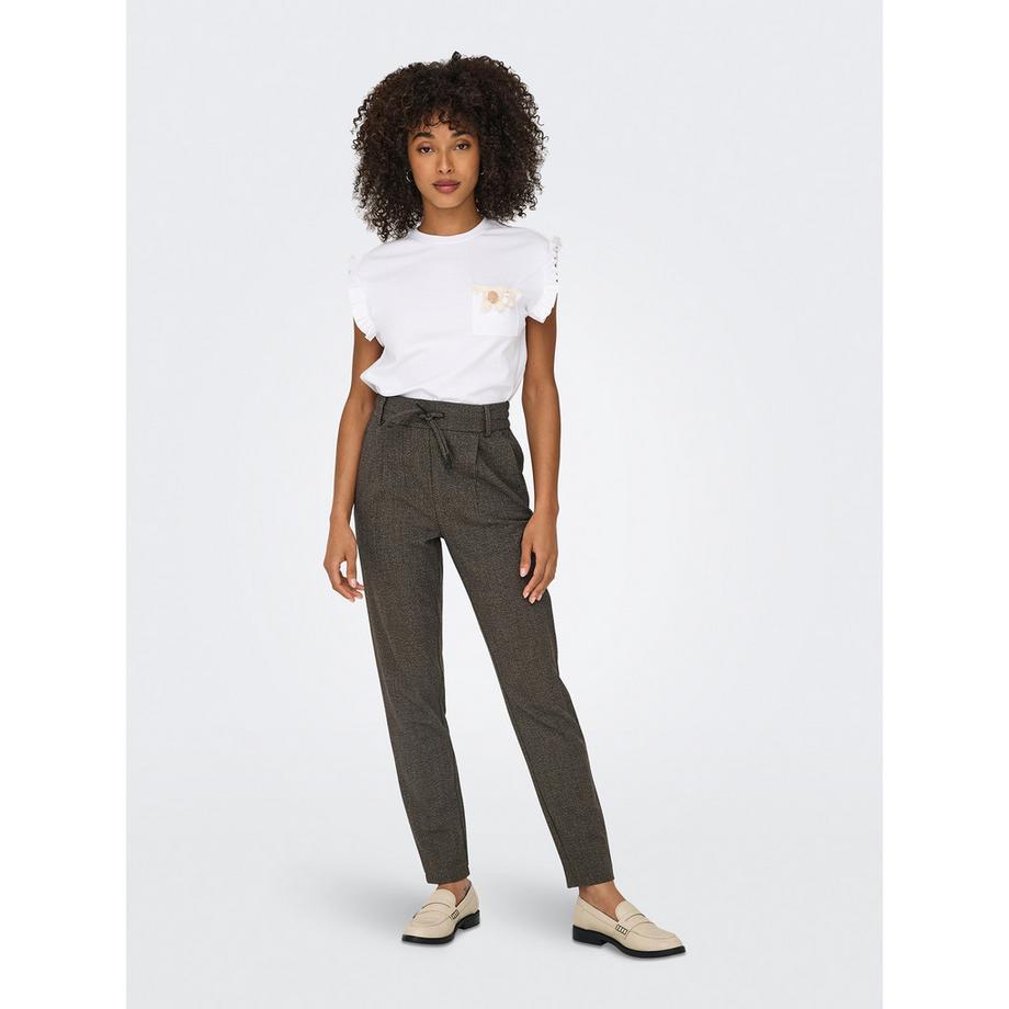 ONLY Pantaloni vita alta con coulisse  