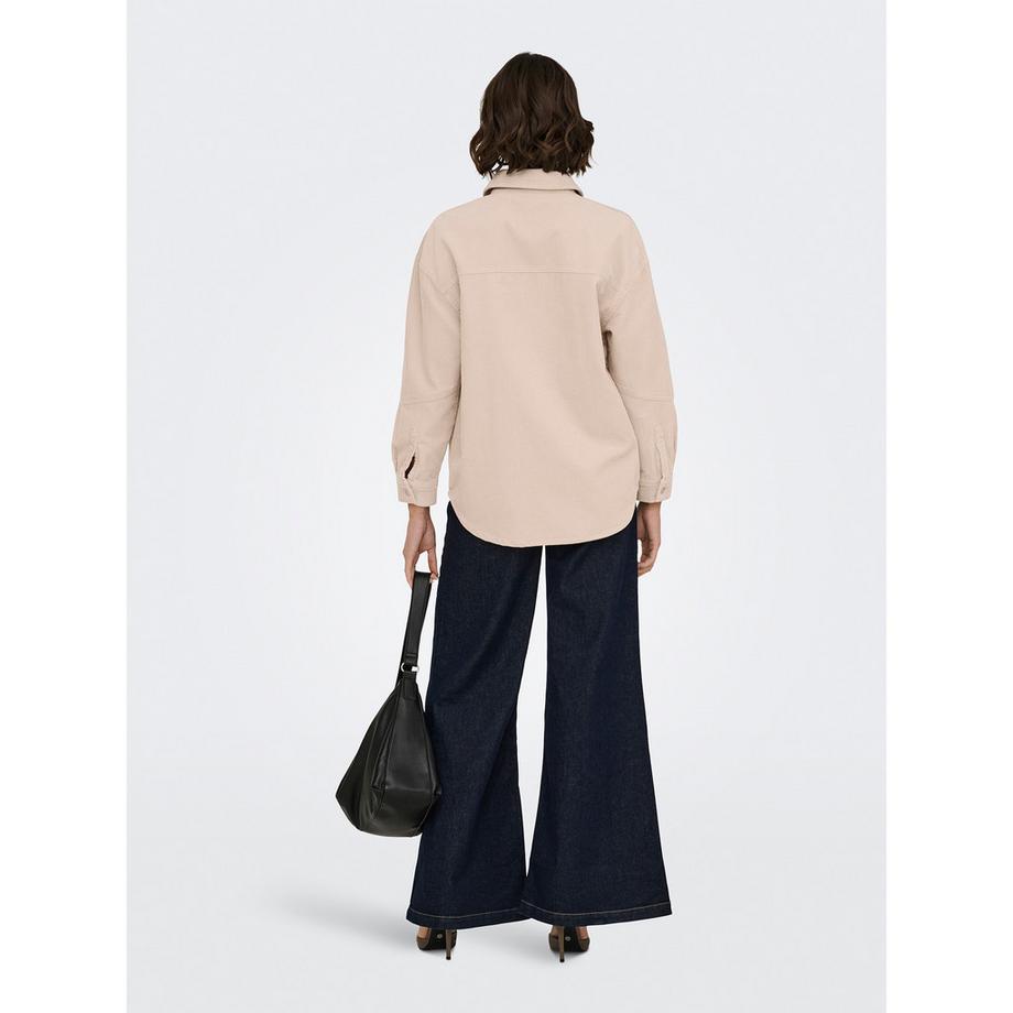ONLY Blouse en velours côtelé avec poches poitrine  