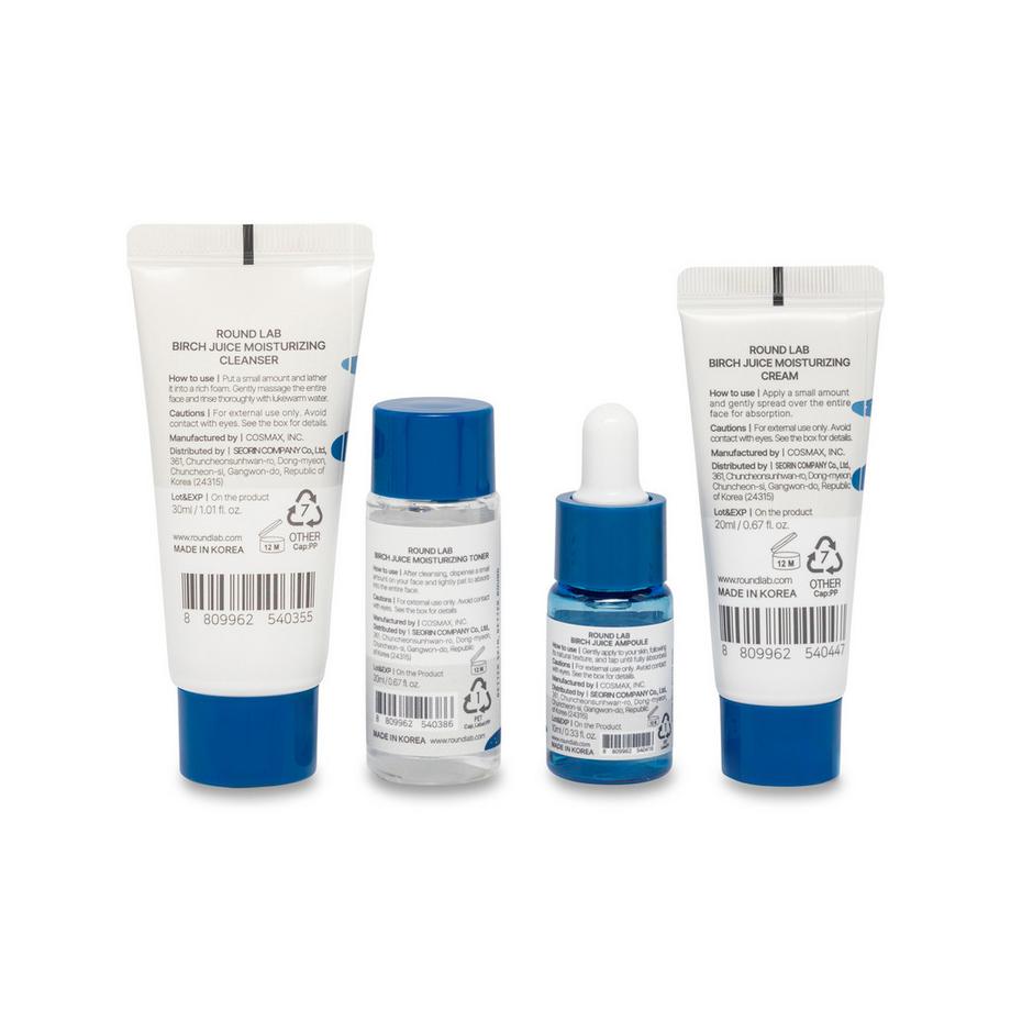 Round Lab  Birch Juice Trial Kit  