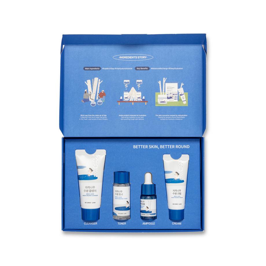 Round Lab  Birch Juice Trial Kit  