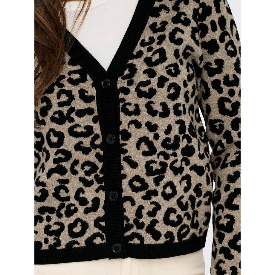 ONLY Cardigan Imprimé Léopard  