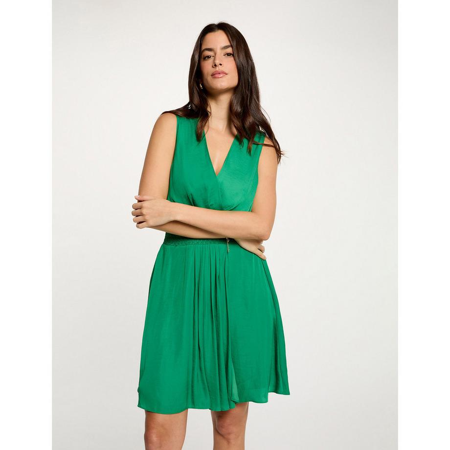MORGAN Robe sans Manches Col V  