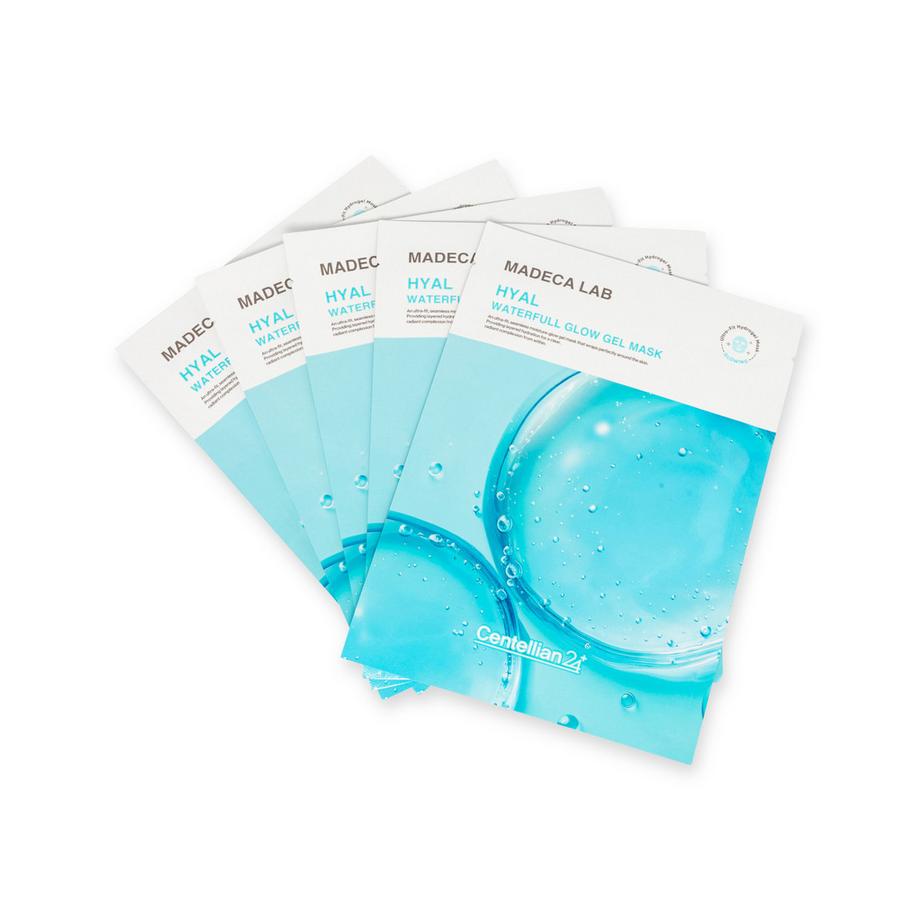 Centellian24  Madeca Lab Hyal Waterfull Glow Gel Mask 5a 