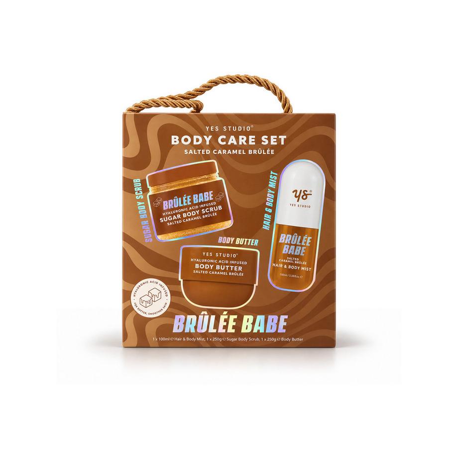 Set De Soins Corporels Caramel Brûlée