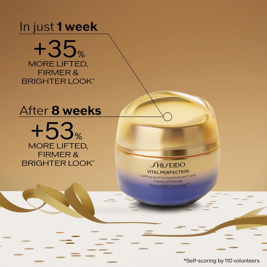 SHISEIDO  Vital Perfection Advanced Cream Holiday Pouch Set 