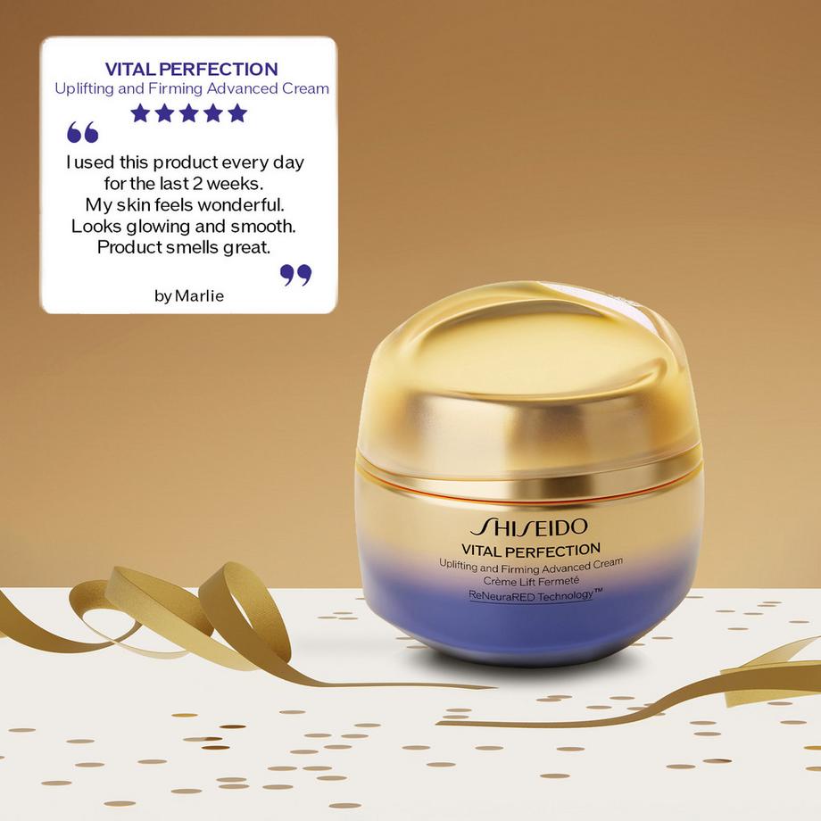 SHISEIDO  Vital Perfection Advanced Cream Holiday Pouch Set 