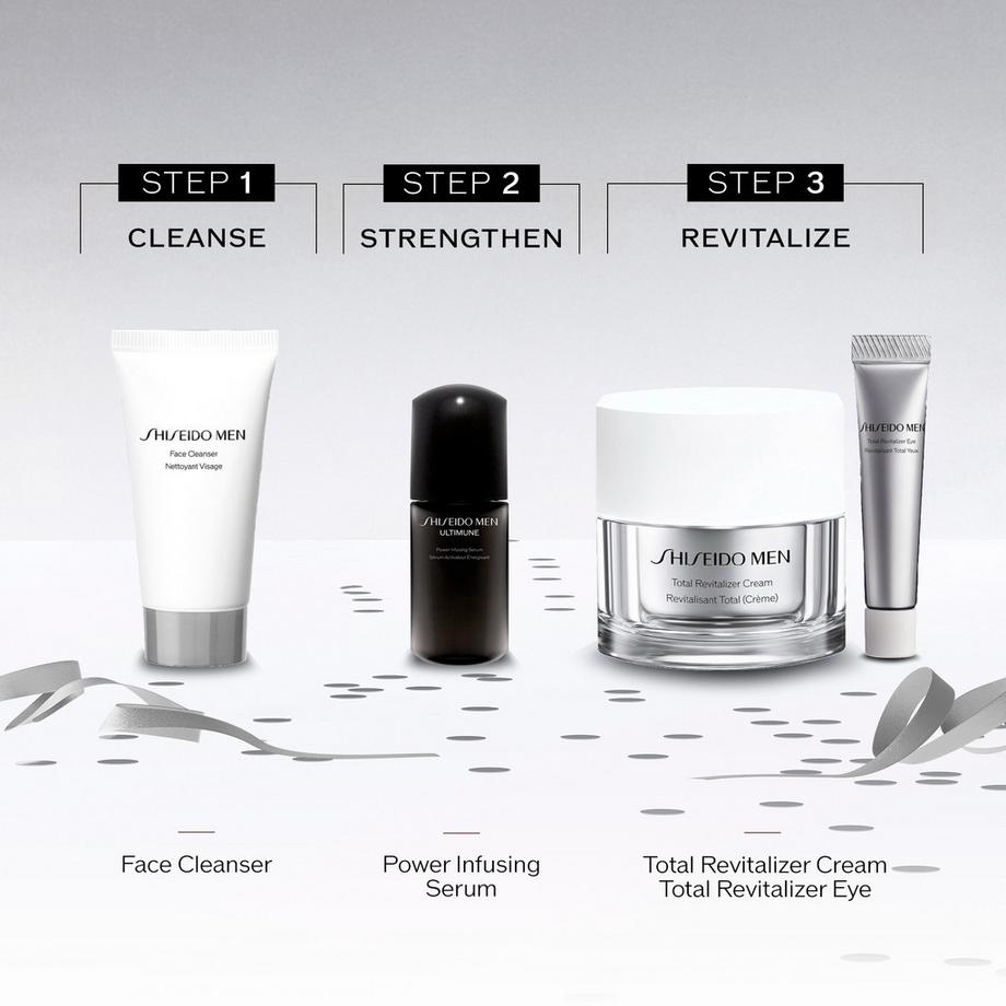 SHISEIDO   Men Total Revitalizer Holiday Kit 