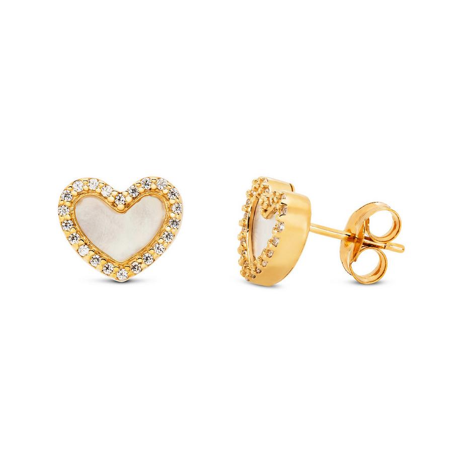 Boucles d'oreilles avec perle
